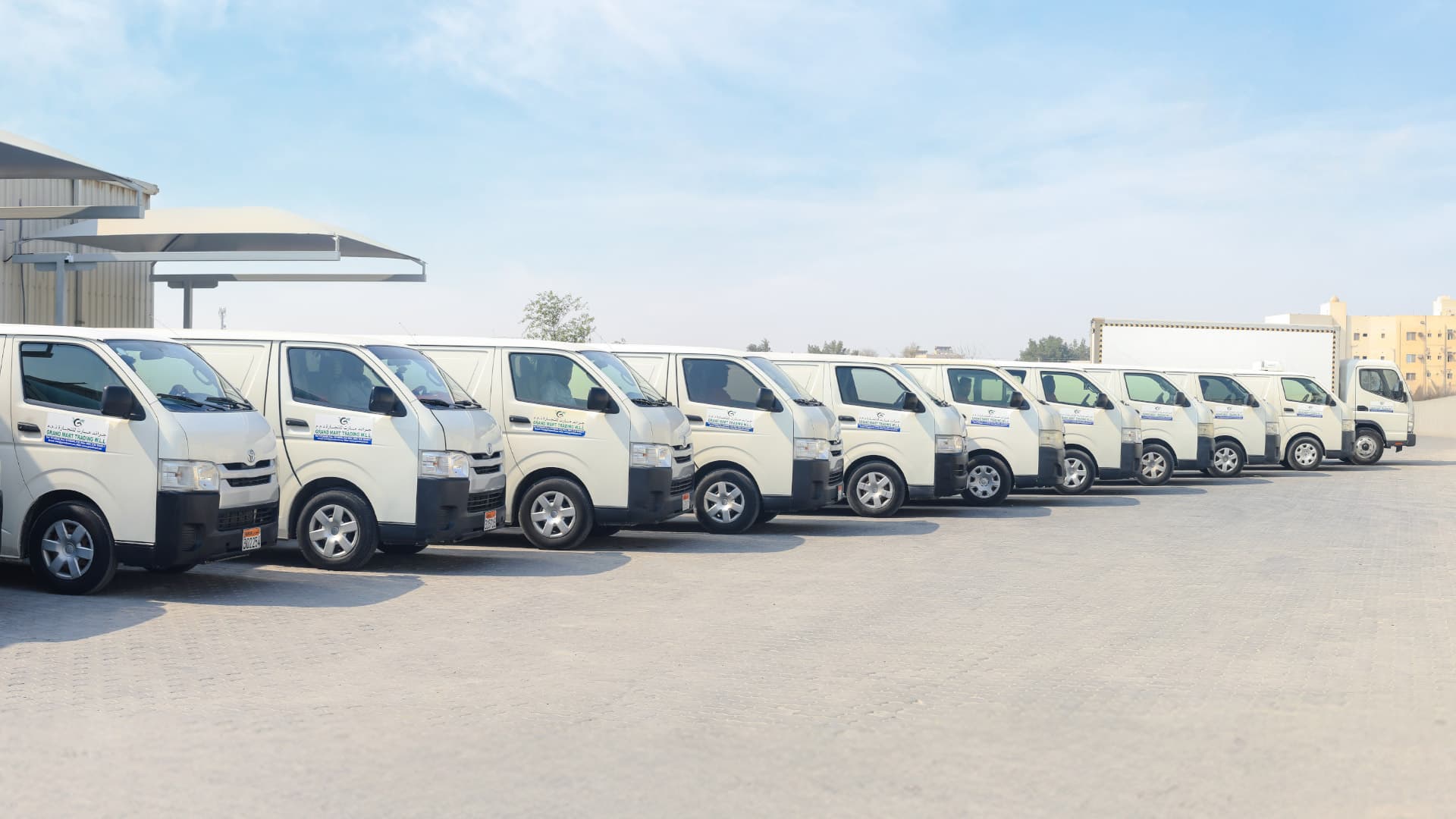 GMT Large Fllet of Vechicles